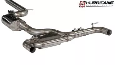 Hurricane Exhaust 3.5" ECE Klappenanlage für Seat Leon Cupra R 310 PS Limited Edition 5F V3